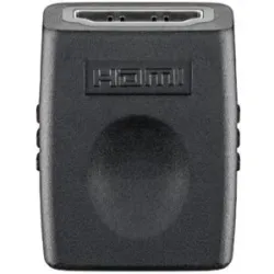 Goobay HDMI?-Adapter Kupplung - Adapter HDMI F/HDMI F - 4K Ultra HD 2160p - Vernickelt