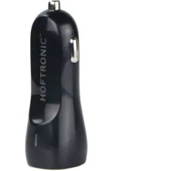 HOFTRONIC USB Auto-Ladegerät - 2 Anschlüsse - 1000mA & 2400mA - 12/24V DC