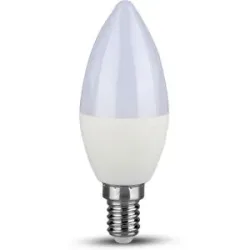 V-TAC E14 LED Lampe - 3.7 Watt 320 Lumen - 3000K warmweiß - Ersetzt 25 Wattatt - E14 Fassung - Kerzenlampe - Kleine Fassung