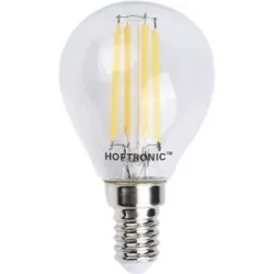 HOFTRONIC E14 LED Glühlampe - 4W 470lm - 2700K warmweiß - Ersetzt 40 Watt - Tropfen P45