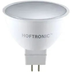 HOFTRONIC GU5.3 LED MR16 Spot - 4,3W 400lm - 6500K tageslichtweiß - 12V - Ersetzt 50 Watt - LED Reflektor - GU5.3 Fassung