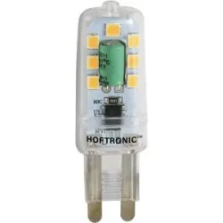 HOFTRONIC G9 LED Lampe - 2,2W 200lm - 2700K warmweiß - 230V - Ersetzt 22 Watt - G9 Fassung - Stiftlampe - Stiftsockellampe