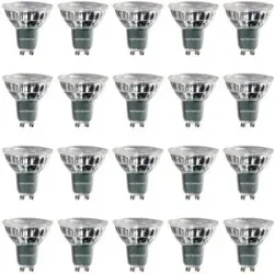 HOFTRONIC 20x GU10 LED Spots 4 Watt Dimmbar 2700K warmweiß (ersetzt 50W)