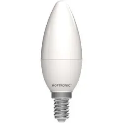 HOFTRONIC E14 LED Lampe - 4,9W 470lm - 6500K tageslichtweiß - Ersetzt 40 Watt - E14 Fassung - Kerzenlampe - Kleiner Fassung