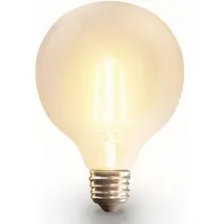 HOFTRONIC SMART Smart Filament Lampe - G125 - E27 - 7W 806lm - CCT White Ambiance - Wifi & Bluetooth - App Steuerung - Google Home, Amazon Alexa en Siri - Glühbirne