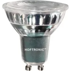 HOFTRONIC GU10 LED Dimmbar - 4W 345lm - 6500K tageslichtweiß - Glas - Ersetzt 50 Watt - GU10 Fassung - LED Reflektor - Universalfassung