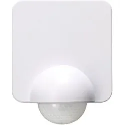HOFTRONIC PIR-Bewegungssensor und Dämmerungsschalter - 360° - Aufputzmontage - 10 Meter Reichweite - Max. 1200 Watt - Weiß