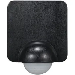 HOFTRONIC PIR-Bewegungsmelder und Dämmerungsschalter - 360° - Aufputz - 10 Meter Reichweite - Max. 1200 Watt - Schwarz