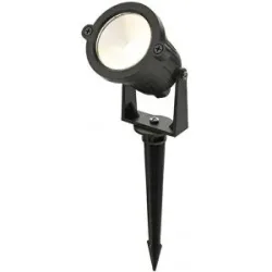 HOFTRONIC Piton LED-Strahler - 4,9 W, 425 lm - schwenkbar - 20.000 Betriebsstunden - 3000 K warmweiß - IP65 wasserdicht - schwarz