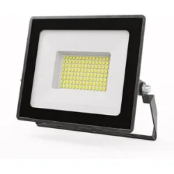 HOFTRONIC Stratos - LED Fluter 50 Watt 4270 Lumen - 4000K Neutralweißes Licht - IP65 wasserdicht - 15cm Kabel - Scheinwerfer