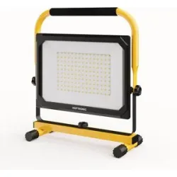 HOFTRONIC LED-Baustrahler ? 6500 K ? 100 W ? 10.000 lm ? Neigbar ? Schutzart IP65 ? 25.000 Betriebsstunden ? 2 Jahre Garantie