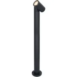 HOFTRONIC Amy LED Sockellampe - 60cm - 4W 345lm - Schwenkbar - IP64 Wasserdicht - 4000K neutralweiß - Außenlampe - Wegeleuchte - Schwarz