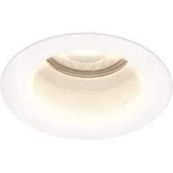 HOFTRONIC Mari LED Einbaustrahler - 4W 345lm - 4000K neutralweiß - GU10 - Dimmbar - Rund - IP64 Wasserdicht - Weiß - Blendfrei