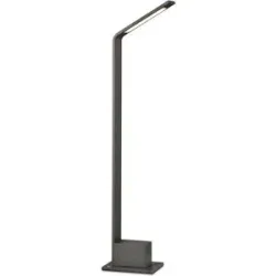 V-TAC Sally LED Sockellampe - 80cm - 7 Watt - IP65 wasserdicht - 4000K neutralweiß - Außenlampe - Wegeleuchte - Moderne Gartensockellampe - Anthrazit