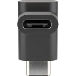 Goobay USB 3.2 GEN 1 Adapter (USB 3.0) - USB - C (F) auf USB - C (M) 90° - 5Gbit/s - USB Adapter gewinkelt