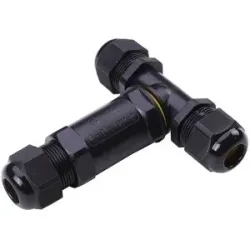 HOFTRONIC 5x Kabelstecker - T-förmig - IP68 wasserdicht