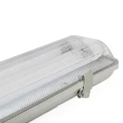 Aigostar LED Feuchtraumleuchte 120cm doppelt - T8 (G13) - 36W 3960 Lumen (110lm/w) - 4000K neutralweiß (840) - Flimmerfrei - IP65 wasserdicht - LED Wannenleuchte