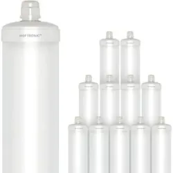 HOFTRONIC 12er Set LED Feuchtraumleuchte 150cm - IP65 Wasserdicht - 48 Watt 5760 Lumen (120lm/W) - 4000K neutralweiß - Verknüpfbar - IK07 - Tri-Proof Deckenleuchten