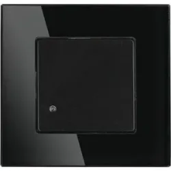 HOFTRONIC Mikrowellen-Bewegungssensor mit Dämmerungsschalter 15 Meter maximal 1200 Watt Unterputz schwarz
