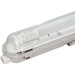 HOFTRONIC Ecoseries - LED Feuchtraumleuchte 120cm IP65 - 4000K - 18W 3600lm (200lm/W) - Flimmerfrei verknüpfbar - T8 G13 Fassung