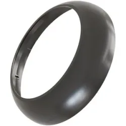 HOFTRONIC Pulsa Abdeckring 25cm schwarz - Passend für Pulsa Notbeleuchtung bulkhead