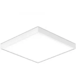 HOFTRONIC Aufputz LED Panel - 60x60 cm - 36 Watt - 4860lm (135lm/W) - 4000K neutralweiß - 1-10V Dimmbar - Flimmerfrei - UGR22 - 5 Jahre Garantie