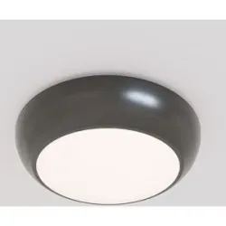 HOFTRONIC Pulsa LED Bulkhead Black- 8W/12.5 Watt - 800/1250 Lumen - CCT Lichtfarbe einstellbar - IP66 Wasserdicht - IK10 Schlagfest