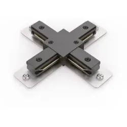 HOFTRONIC Taros - X-Verbinder - 1-Phasen Stromschiene - Schwarz - 3 Jahre Garantie