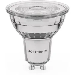 HOFTRONIC GU10 LED Spot - 4 Watt 345 Lumen - 2700K warmweiß - Dimmbar - Ersetzt 50 Watt - LED Reflektor