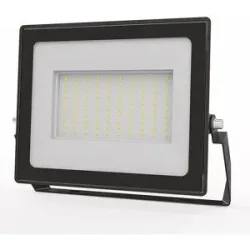 HOFTRONIC Stratos - LED Fluter 100 Watt 8700 Lumen - 6500K Tageslichtweiß - IP65 wasserdicht - 15cm Kabel - Scheinwerfer