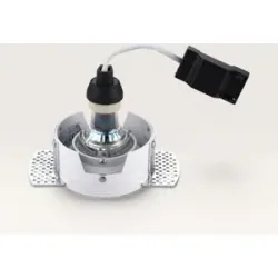 LUSENZ 6er-Set Einbaustrahler Junaro bianco ? Einbautiefe 40 mm ? 4W 345lm - 4000K ? IP20 für Innenbereich ? Weiß ? Mit Durchgangsverdrahtung