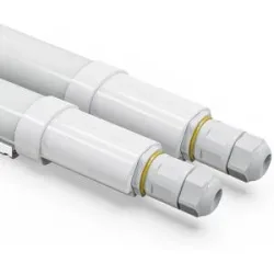 HOFTRONIC 2er-Set ? R-Serie Pro ? LED-Feuchtraumleuchte 60 cm ? IP65 wasserdicht ? 18 Watt ? 2520 Lumen ? 4000 K ? Verknüpfbar ? IK07 ? Flimmerfrei ? R-Serie Tri-Proof ? 2 Jahre Garantie