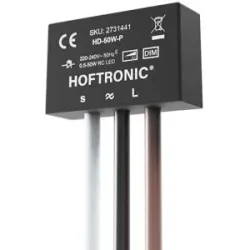 HOFTRONIC LED Puck-Dimmer Mini ? 0,5?50 W ? Wechselschaltung ? Phasenabschnitt (Trailing Edge)
