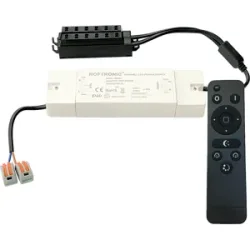 HOFTRONIC Dimmbarer LED-Transformator 12V - 36 Watt - 3A - 2.4 GHz - inkl. Fernbedienung 2.4GHz - IP40 für den Innenbereich