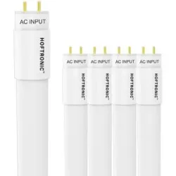 HOFTRONIC 5er Set LED Röhre 120cm - T8 G13 - 3000K - 18W 1980lm (110lm/W) Flimmerfrei - Ersetzt 36W (36W/830) - Inkl. Starter - LED Leuchtstoffröhre