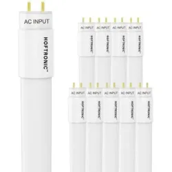 HOFTRONIC 10x LED Röhre 150cm - T8 G13 - 24W 2640lm (110lm/W) - Flimmerfrei - 4000K neutralweiß - Ersetzt 58W (58W/840) - Inkl. Starter - LED Leuchtstoffröhre