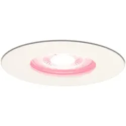 HOFTRONIC SMART Bari smart Einbaustrahler - IP65 wasserdicht - Wifi + Bluetooth - RGBWW - GU10 - Google Home, Amazon Alexa und Siri - Weiß - Bad, innen und außen