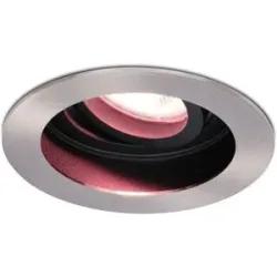 HOFTRONIC SMART Mesa - Smart LED Einbaustrahler - 5,5 Watt 345 Lumen - Schwenkbar - Wifi + Bluetooth - Blendfrei - RGBWW - GU10 - Google Home, Amazon Alexa und Siri - IP20 für den Innenbereich - Edelstahl