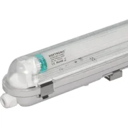 HOFTRONIC 25x LED Feuchtraumleuchte 120cm - T8 (G13) - 18W 2520 Lumen (140lm/w) - 3000K warmweiß (830) - Verknüpfbar - Flimmerfrei - IP65 wasserdicht - LED Wannenleuchte