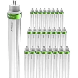 HOFTRONIC 25x LED Röhre 150cm - T5 G5 - 30W 4800lm (160lm/W) - 4000K neutralweiß - Flimmerfrei - Ersetzt 120W (120W/840) - Alu Röhre - LED Leuchtstoffröhre