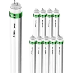 HOFTRONIC 10x LED Röhre 60cm - T8 G13 - 9 Watt 1440 Lumen (160lm/W) - 4000K neutralweiß - Flimmerfrei - Ersetzt 36W (36W/840) - Inkl. Starter - Aluminiumröhre - LED Leuchtstoffröhre