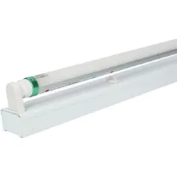 HOFTRONIC LED-Leuchtstofflampe 150cm - T8 (G13) - 30W 4800 Lumen (160lm/w) - 6000K tageslichtweiß (860) - Flimmerfrei - IP20 Staubdicht - Komplettset Röhrenhalterung