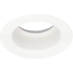 HOFTRONIC Mari - LED Einbaustrahler - Armatur - Durchmesser 85mm - GU10 Fassung - IP65 für Bad und Außenbereich - Rund - Weiß