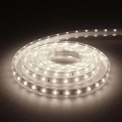 HOFTRONIC Glow60 LED Streifen 2 Meter - 60 LEDs/m - 11 W 1020 lm - SMD 2835 - 6000K tageslichtweiß - Kürzbar pro 1m - IP65 wasserdicht - Dimmbar - Außen & Innen