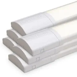 HOFTRONIC 6 Stück LED-Leuchten 150 cm ? 50 Watt 7000 Lumen (140 lm/W) ? 4000 K Neutralweiß ? Ersetzt 400 Watt ? Samsung SMD LED-Chips ? Flimmerfrei ? IP20 für drinnen ? LED-Leuchte ? LED-Batten