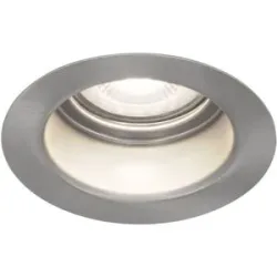 HOFTRONIC Mari LED Einbaustrahler - 4W 345lm - 6500K tageslichtweiß - GU10 - Dimmbar - Rund - IP64 Wasserdicht - Edelstahl - Blendfrei