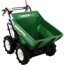 Benzin-Motorschubkarre 4x4   GreenBay MiniTipper 300 H - Hondamotor GP160