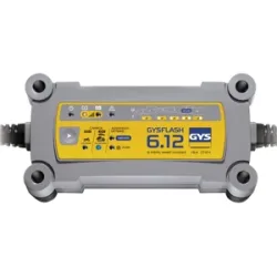 GYS Flash 6.12 - automatisches Ladegerät und Erhaltungsladegerät - Batterien 12V von 1.2 bis 125 Ah