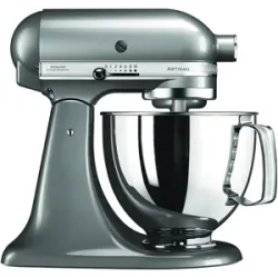 KitchenAid Artisan 5KSM125-ECU Silber  Küchenmaschine mit kippbarem Kopf