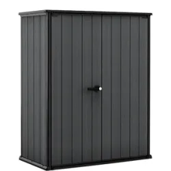 Keter Cortina Alto - Gartenschrank - 140x73.6x170.4 cm